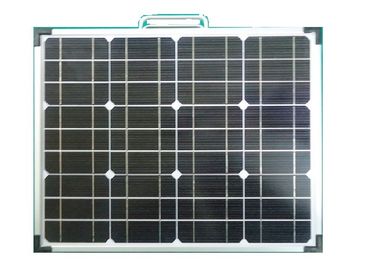 Zonnecel van het 120 Watts draagt de Vouwbare Zonnepaneel met Op zwaar werk berekende Opgevulde Gemakkelijk Zak