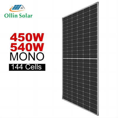 kopen 550W half van het de Legeringskader van het Cel Monozonnepaneel Geanodiseerd Aluminium de Zonne-energiecomité online manufacture