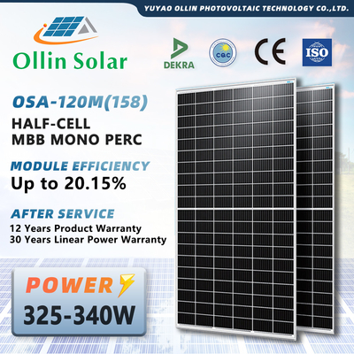 kopen Van Net gebruikte het Zonnemachtssysteem voor Huis Monozonnepanelen 320w 330w 340w 350w 355w online manufacture