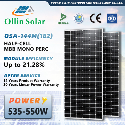 kopen 144 cel 182mm Mono Zonne de Modulecomité 550W 560W 570W 580W 590W 600W van 10bb online manufacture