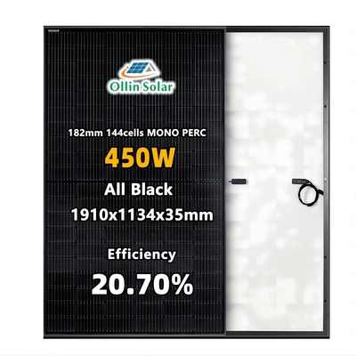 kopen van de het Zonnepaneel Halve Cel van 445W 450W 455W 460W het Monozonnepaneel Kit For Homes online manufacture