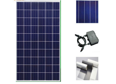 kopen De Zonnepanelen van het schone Energiesilicium 260 Watts, de Zwarte Zonnepanelen van het Huissysteem online manufacture