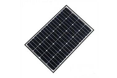 40 Watts de Mono Zwarte Zonnepv Comités Hoge Dekking van het Overbrengings Lage Ijzer Aangemaakte Glas