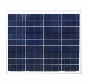 Laag de Kringsvoltage van het aluminium60w Kristallijn Zonnepaneel 21.6v - Ijzerglas